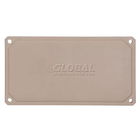 Nexel Solid Plastic Shelf w/Clips, 48W x 24D 188129